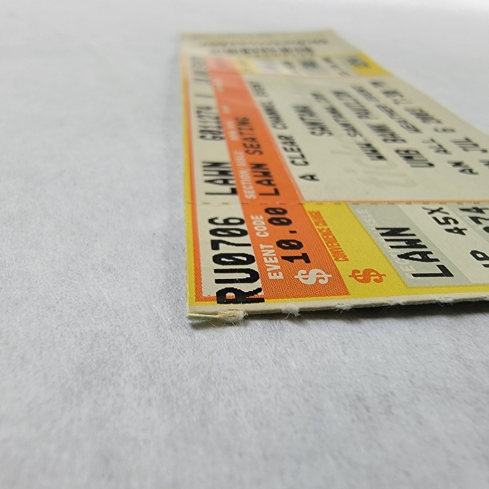 Santana Concert Ticket Stub UMB Bank Pavilion Maryland Heights MO July 6 2003 - Picture 4 of 10